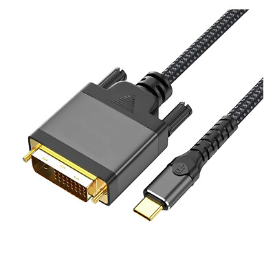 M59 USB-C auf DVI 24+1 Kabel Adapter 4K HDTV Projektor Monitor USB 3.1 Typ C, 2m