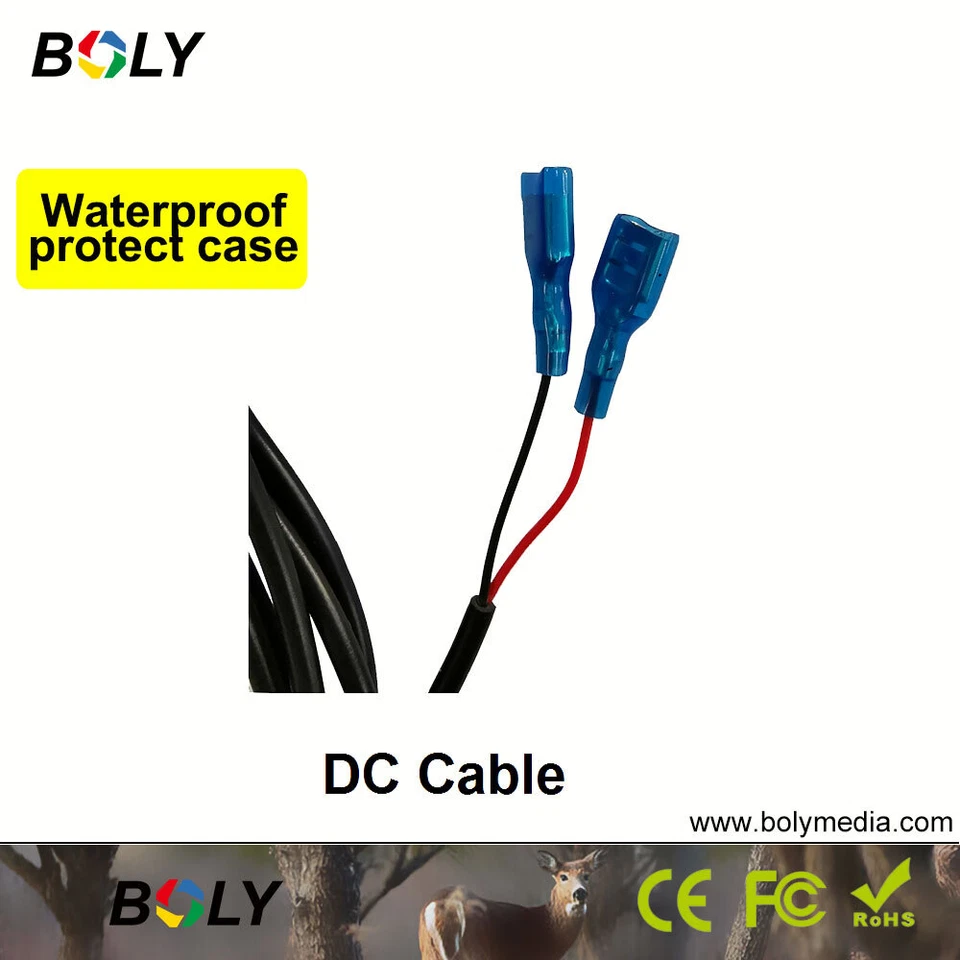 79inch/2M DC External Power Cable Battery Connect Cord for External Power Source - Image 2 of 4