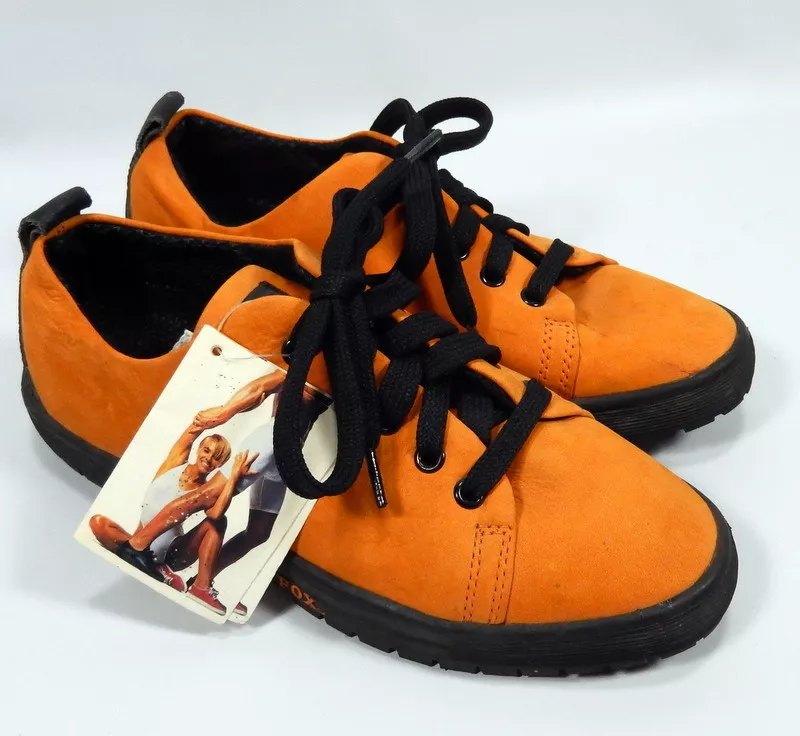 Orange Travel Fox Low Top Shoes Sneakers Size 6 eBay