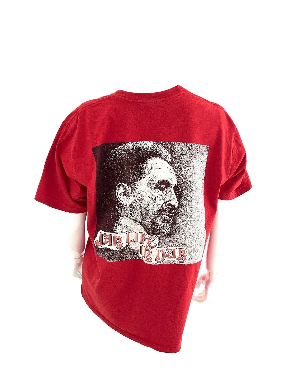T shirt Suprême. JAH LIFE IN DUB. 100% coton. Made In U.S. A.