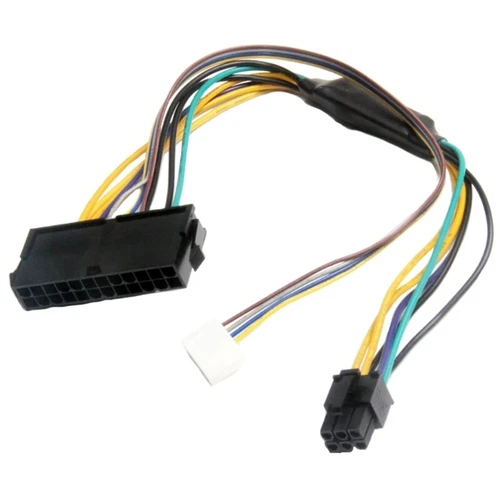 30cm/11.8Inch 24Pin to 6Pin 18AWG Adapter Cable for 8100 8200 8300