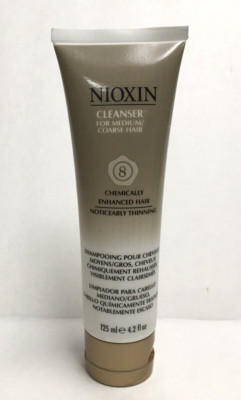 Lot of 2 Nioxin Cleanser FOR MEDIUM COARSE HAIR SHAMPOO 4.2 FL OZ EACH