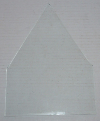New England Clock Company Steeple Top Angled Glass Parts/Repair