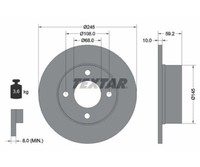 2 St. Bremsscheibe Textar 92026100 FüR Audi 80 90 100 Coupe