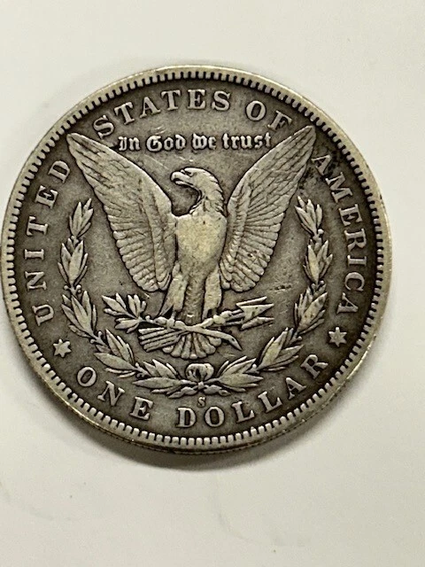 1892 s Morgan Silver Dollar-NGC Graded VF20 - Image 2 of 2