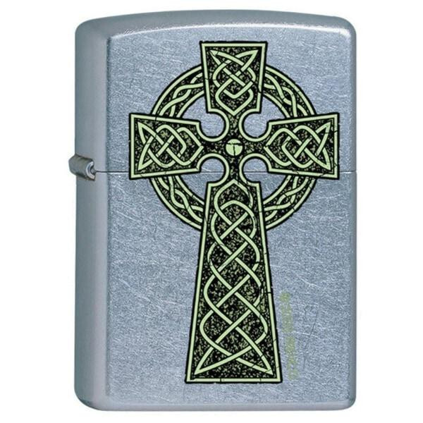 - Celtic Irish Green Knot Cross Street Chrome - Zci005045