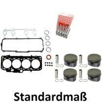 Piston STD set gasket set cyl. head + screws for VW 1.6 8V AEH APF AKL 06A103384C