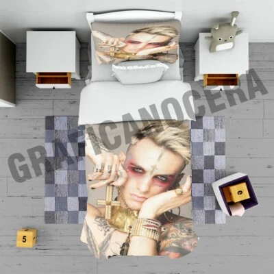 Plaid in pile Achille Lauro musica coperta pesante calda cantante idolo regalo