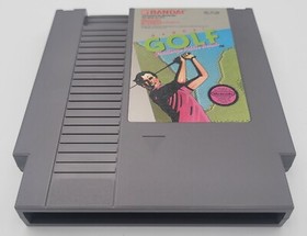 Bandai Golf: Challenge Pebble Beach (Nintendo NES) w/ Manual USED/TESTED