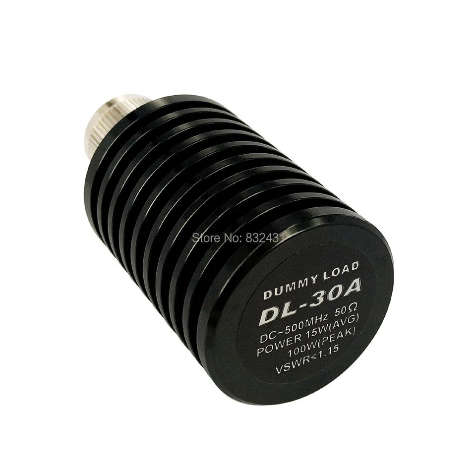 Walkie Talkie Dummy Load Harvest PL259-M Stecker DL-30A 0-500 MHz 15 Watt - Bild 2 von 4