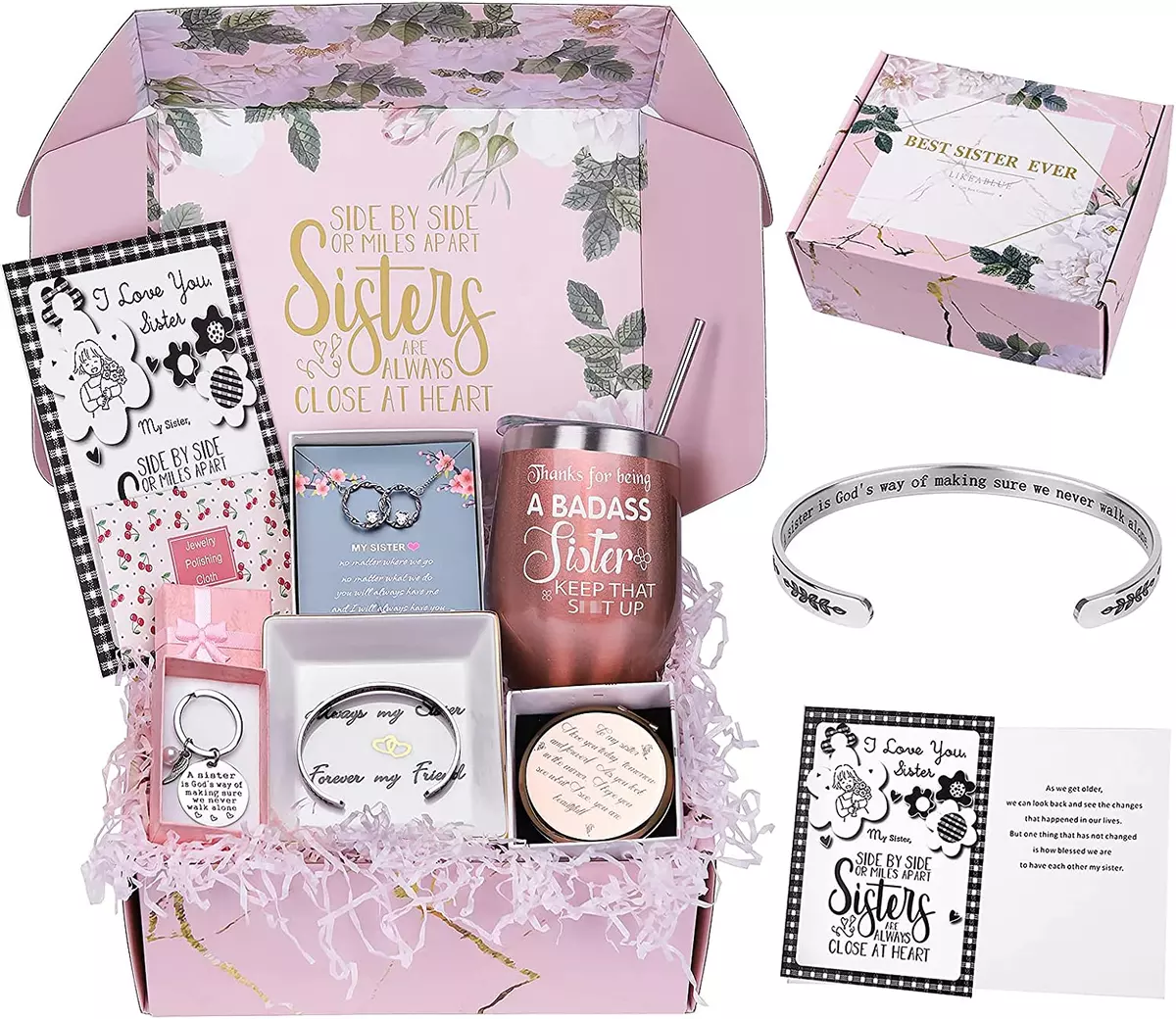 Birthday Gifts for Sister, Sisters Gifts from Sister, Gifts for Friends  Female