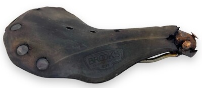 Vintage Brooks B17 Black Champion Standard Bike Bicycle Saddle