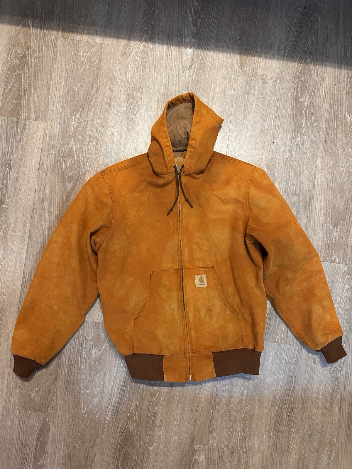 Vintage 90s Carhartt Custom Dyed Jacket!! Rare*
