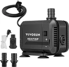 VIVOSUN 400GPH 1500L/H Water Pump Hydroponics Pond Fountain Aquarium Submersible