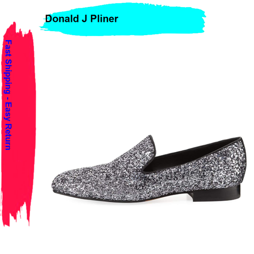 Donald Pliner Lyle Gunmetal Glitter, Größe 6 M - Bild 3 von 6