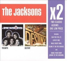 Triumph Destiny The Jackson 5 CD, Feb-2009, 2 Discs, Epic  NEW RARE 