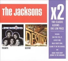 Triumph Destiny The Jackson 5 (CD, Feb-2009, 2 Discs, Epic) [NEW] RARE!