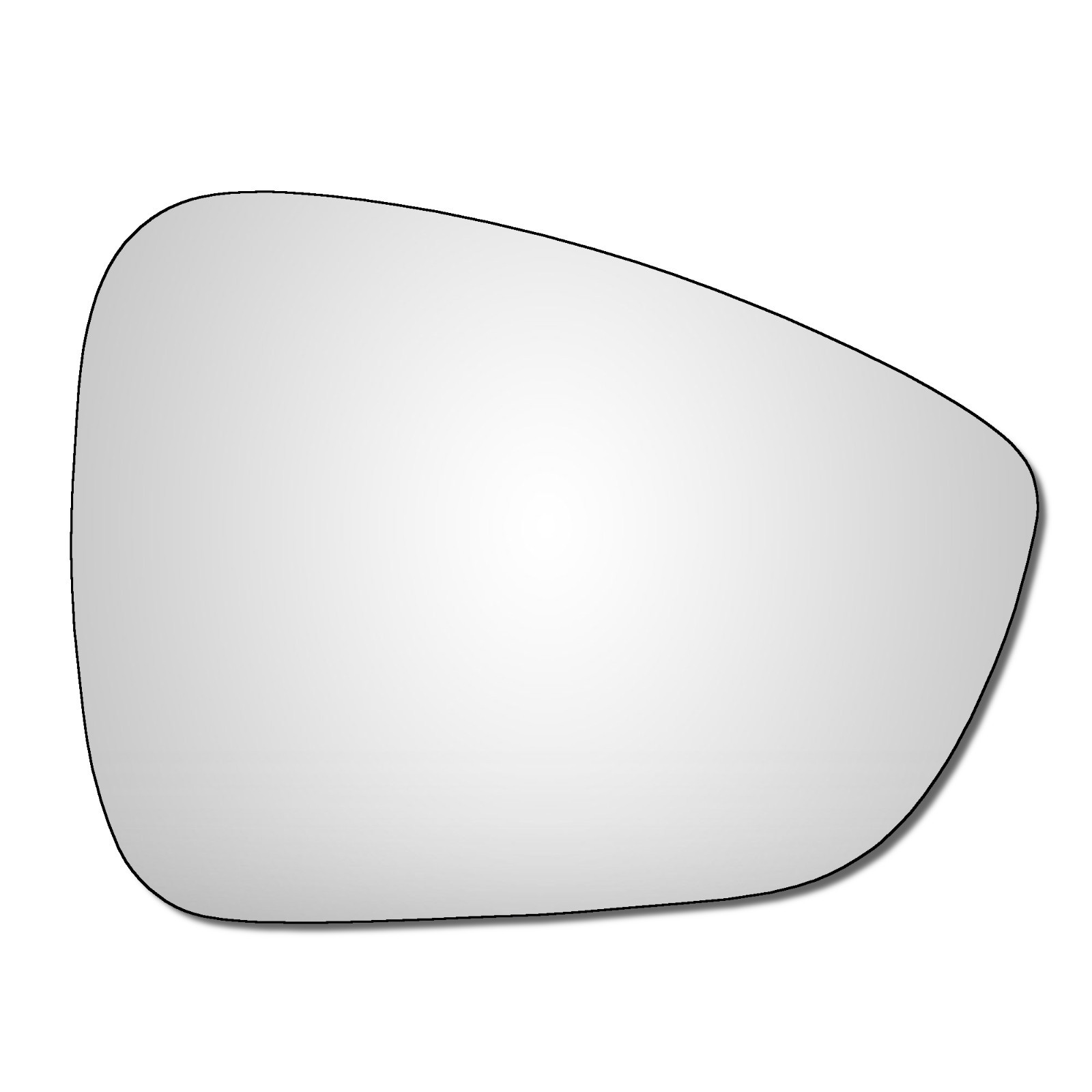 Right Hand Drivers Side Peugeot 508 2011-2018 Convex Wing Mirror Glass Inc SW