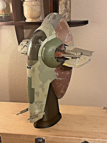 Soporte de exhibición de nave Star Wars Slave1 (versión colección vintage) impreso en 3D