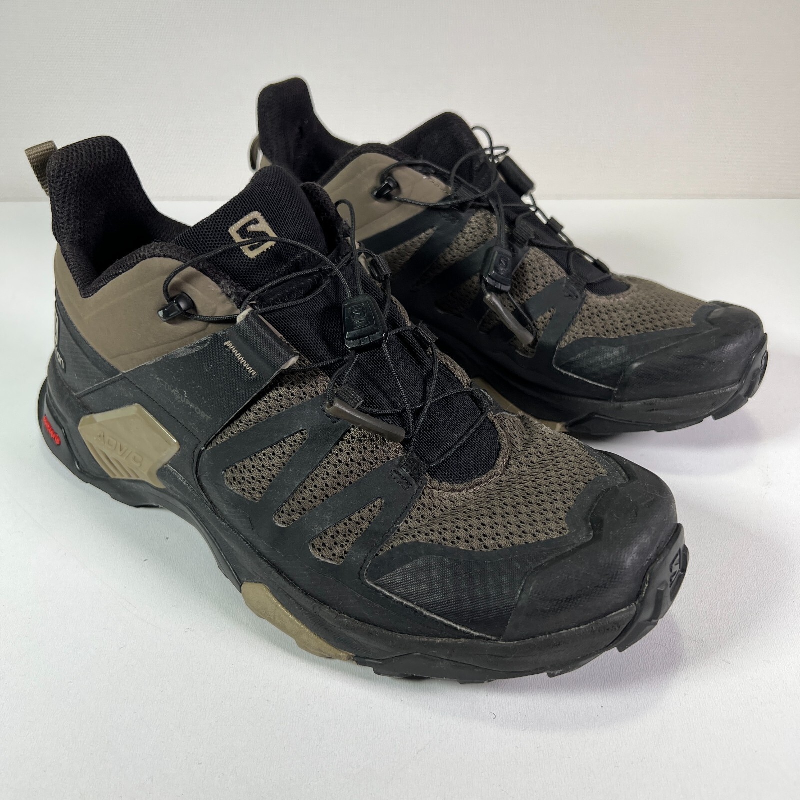 Scarpe Salomon X ULTRA 04 da trekking outdoor trail grigio peltro nero uomo taglia 10