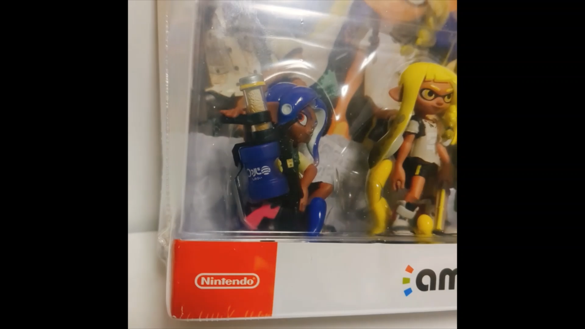 amiibo ジュン Nintendo amiibo Splatoon Triple set Octoling Blue Inkling