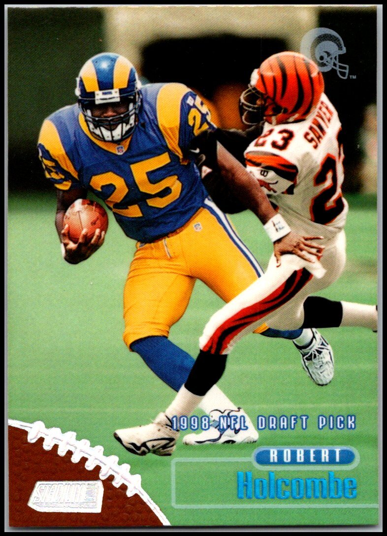 1998 Stadium Club #184 Robert Holcombe - Rookie RC FREE SHIPPING!