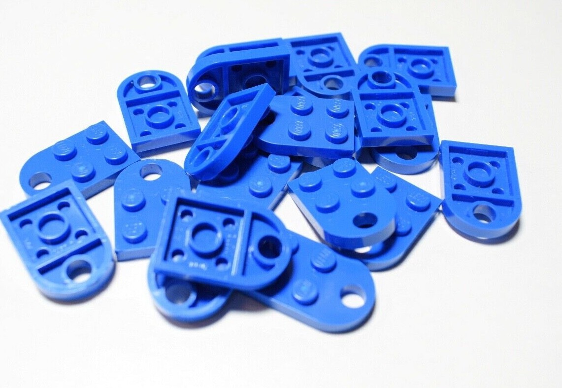 Lego 3176 Plate Modified with Hole Rounded End 2x2 Select Colour
