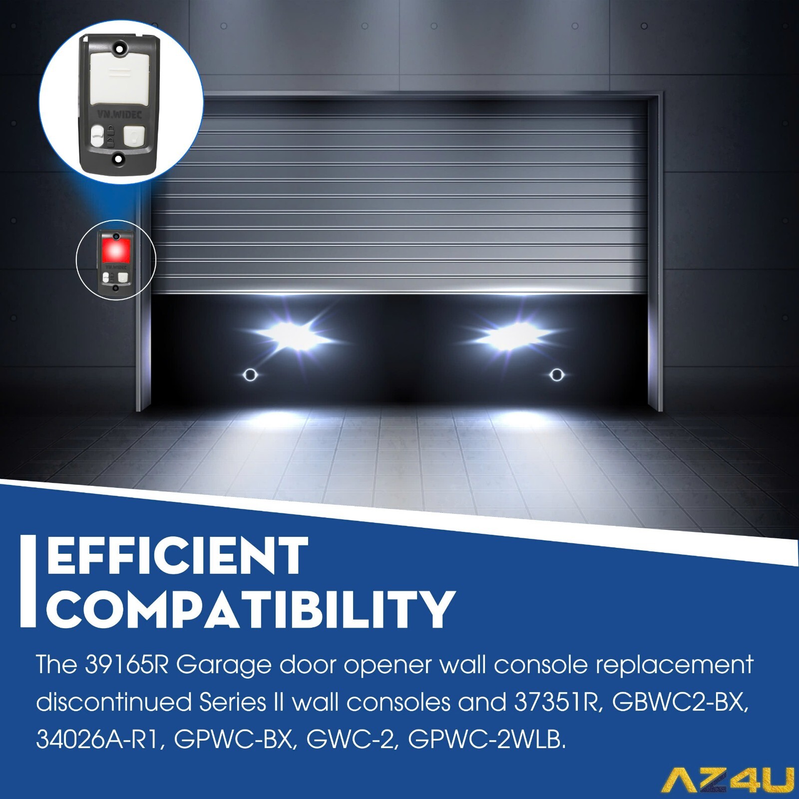 Overhead Door Garage Door Opener Series II Wall Console Control Button 39165R