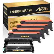 TN-450 Toner Cartridge DR-420 Drum for Brother MFC-7360N DCP-7060D 7065DN Lot