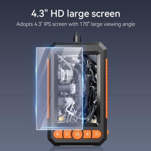 KERUI Industrie Endoskop Kamera 4,3" Dual Objektiv Auto Inspektion Endoskop IP67 - Bild 5 von 16
