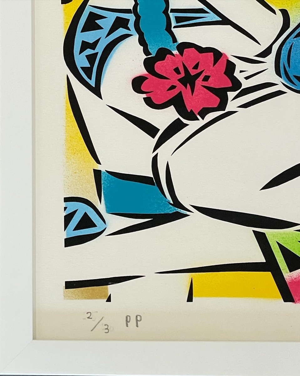 Lady AIKO Nakagawa 'Emotions Purple Variant' Graffiti Street