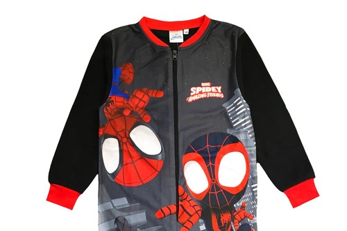Pijama de una pieza Spiderman 1Onesie Marvel para niños Edad 18 meses-10 años - Imagen 26 de 54