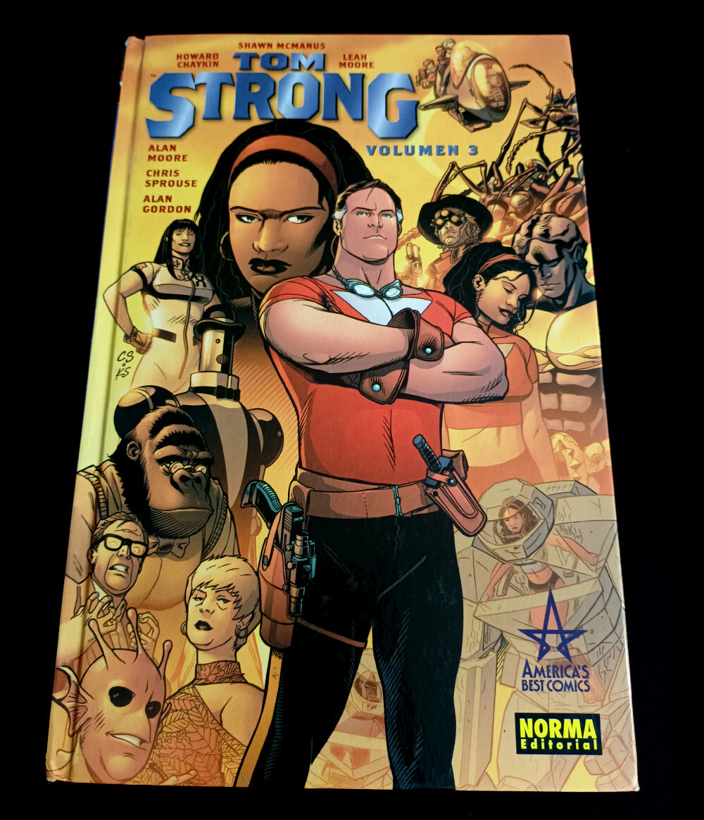 TOM STRONG VOLUMEN 3 Español Norma Editorial Alan Moore Chris Sprouse 2009