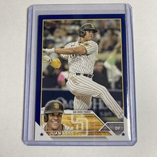 2023 Topps Series 1 Juan Soto Blue Parallel 