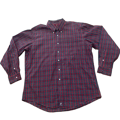 Nordstrom Vintage 90s Button Shirt Men 17.5 36 80's Broadcloth Preppy Red Plaid | eBay Nordstrom Vintage 90s Button Shirt Men 17.5 36 80's Broadcloth Preppy Red Plaid | eBay
