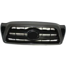 LABLT Grille Grill For 2005-2011 Toyota Tacoma Gloss Black Front Paintable