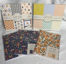 Scrapbooking junk journal set of 6 x 6 paper pads in cards and envelope sets