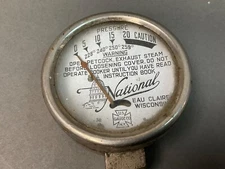 Vintage Pressure  Gauge by National Gauge Co Us Guage Untested,  Estate Find!