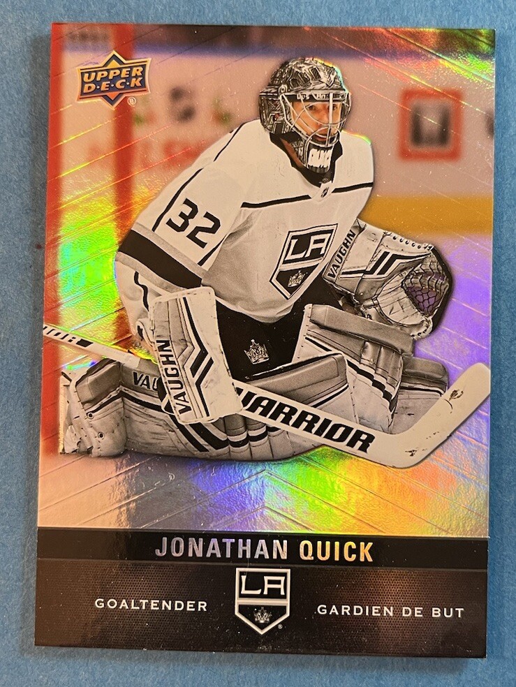 2019-20 Upper Deck Tim Hortons #54 Jonathan Quick Los Angeles Kings NHL