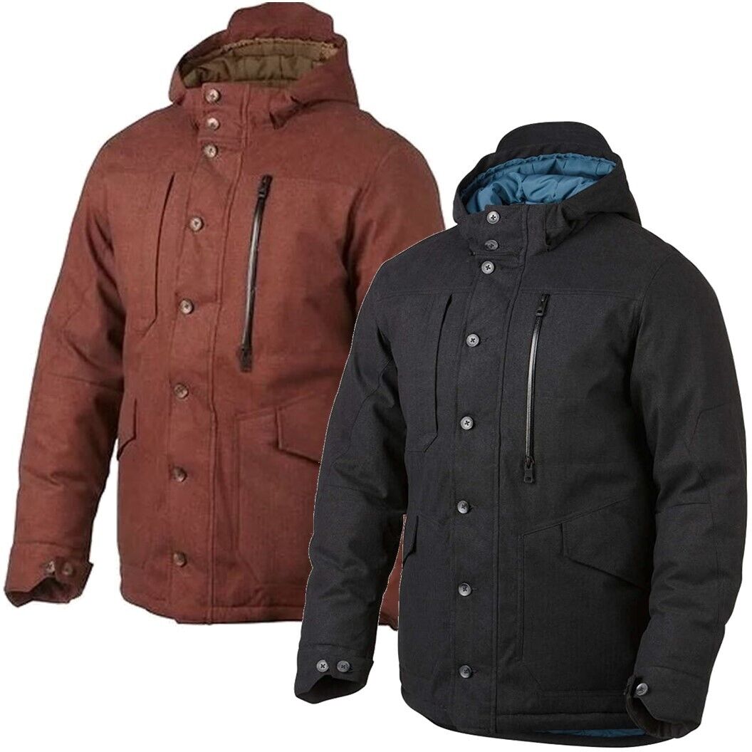 Oakley Men's Icon Wool 3M Thinsulate HydroFree Hooded Jacket Oakley Men's Icon Wool 3M Thinsulate HydroFree Hooded Jacket