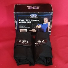 Athletic Works Ankle  Wrist Weights 5 LB Pair Set in Original Box