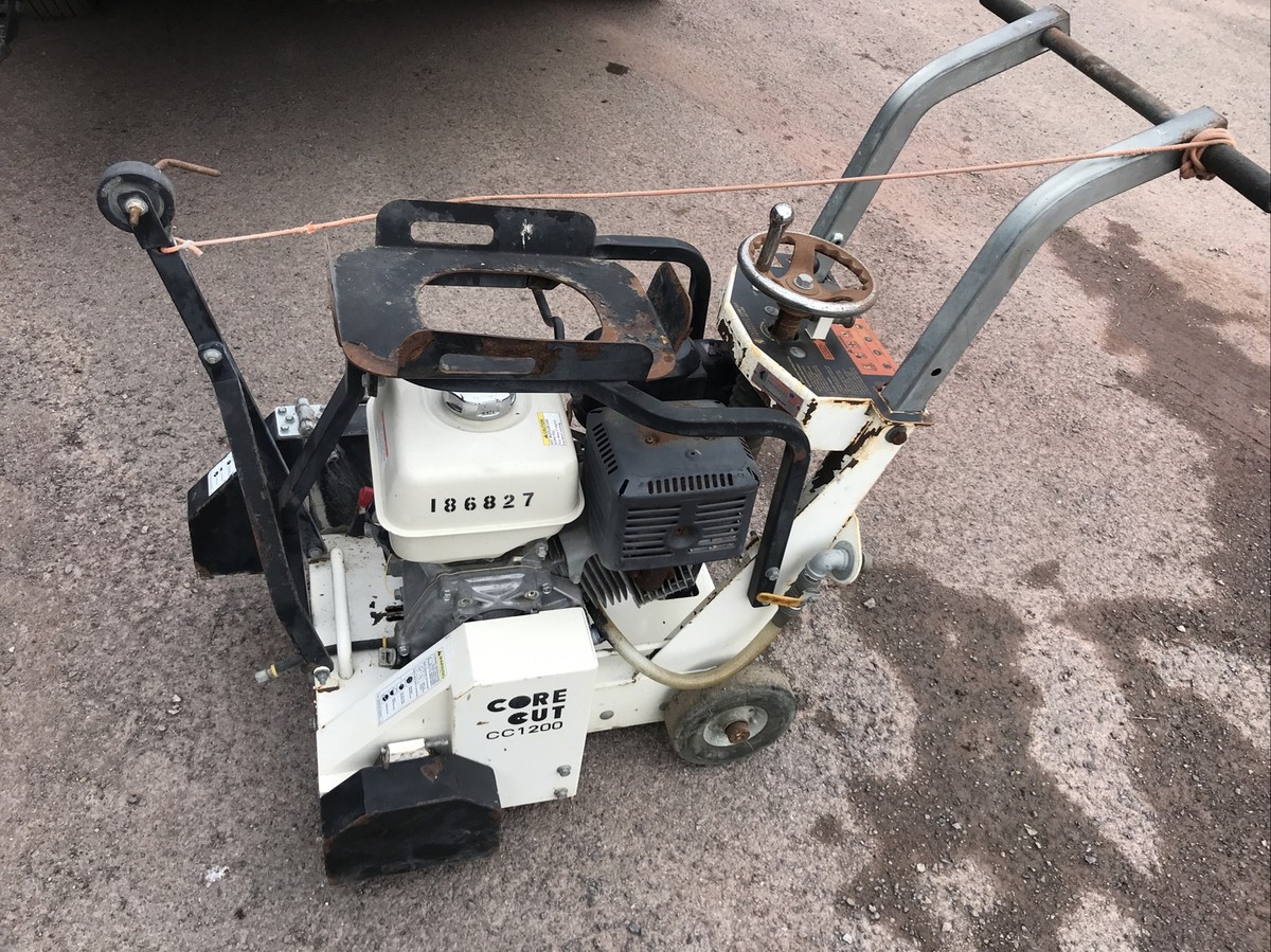 Diamond Core Cut CC 1200 Walk Behind Concrete Asphalt Floor