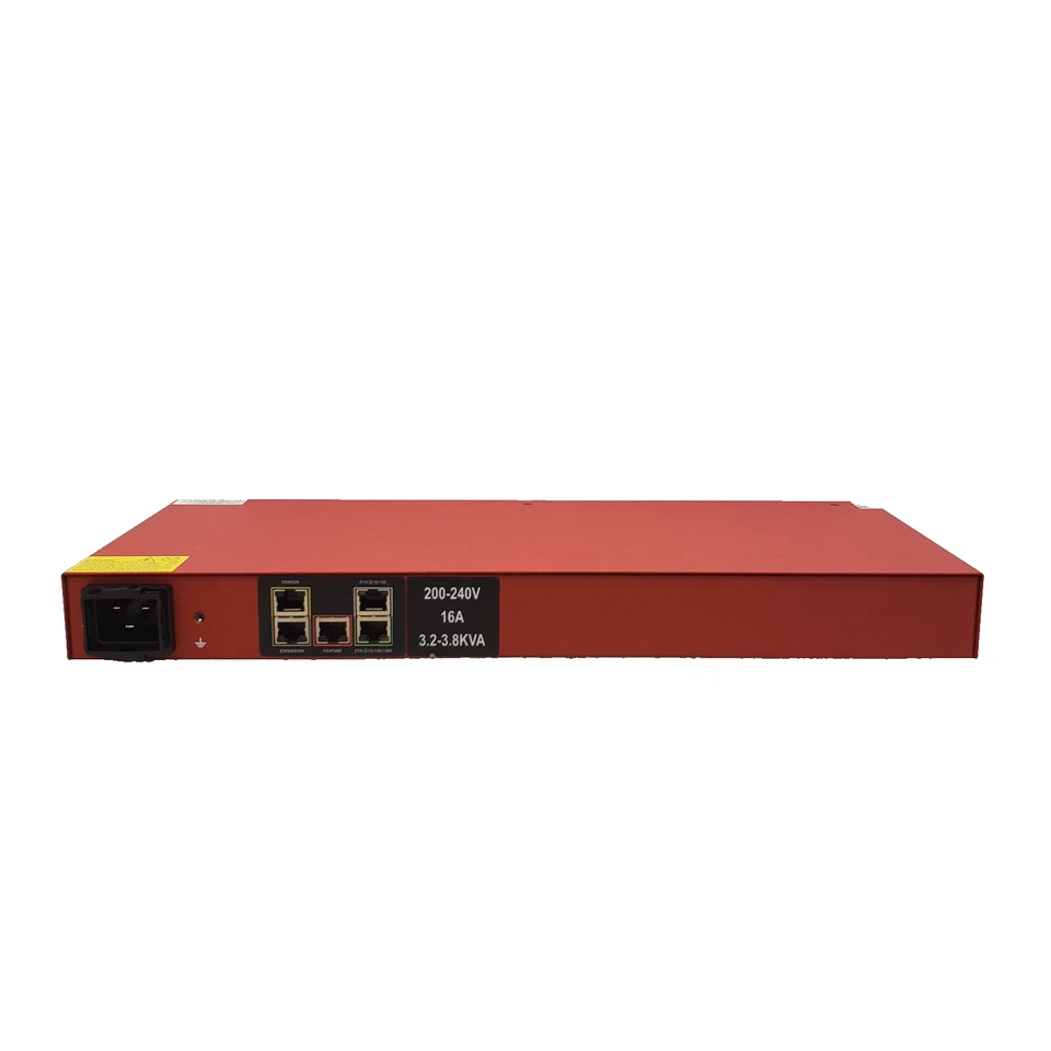 RARITAN Legrand PX3 8-Outlet Monitored PDU Rackmount 1U 200-240 V AC - PX3-5184R - Image 3 of 4