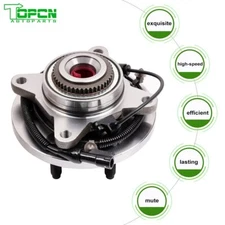 Front Wheel Bearings Hub For Ford F-150 2009-2010 FX4 STX XL XLT 4.6L 5.4L 6.2L