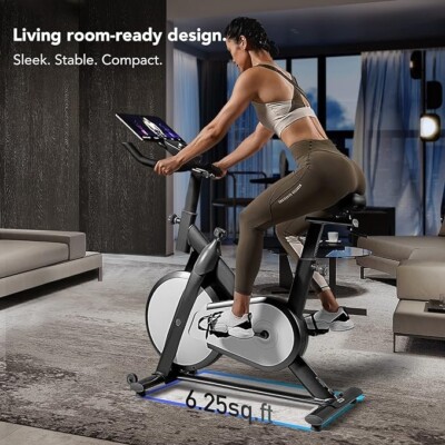 Mobifitness Exercise Bike for Home I Indoor Stationary Bluetooth - Main Image