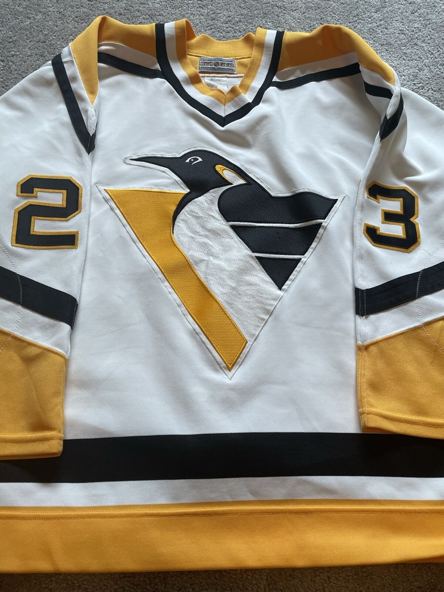 CCM Authentic Joseph Pittsburgh Penguins Robo Pen Jersey Vintage
