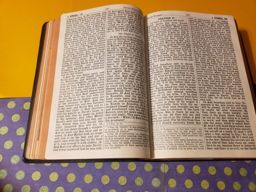 HOLY BIBLE, CATHOLIC EDITION, CONFRATERNITY EDITION, IMITATION LEATHER, 1957, - Picture 4 of 7