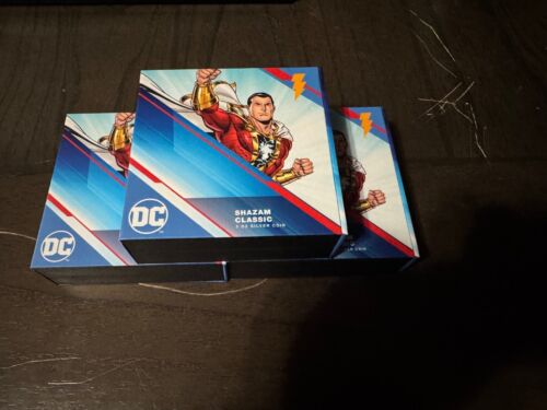 Niue 2023 Shazam DC Classic Superheroes 3oz Pure Silver Coin