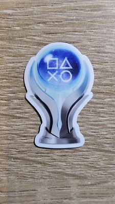 PSN Platin Trophäe als Magnet Play Station PS