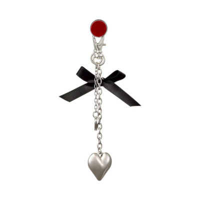 STARBUCKS KOREA 2024 Pink Shoe Deco Chain Heart Deco Chain